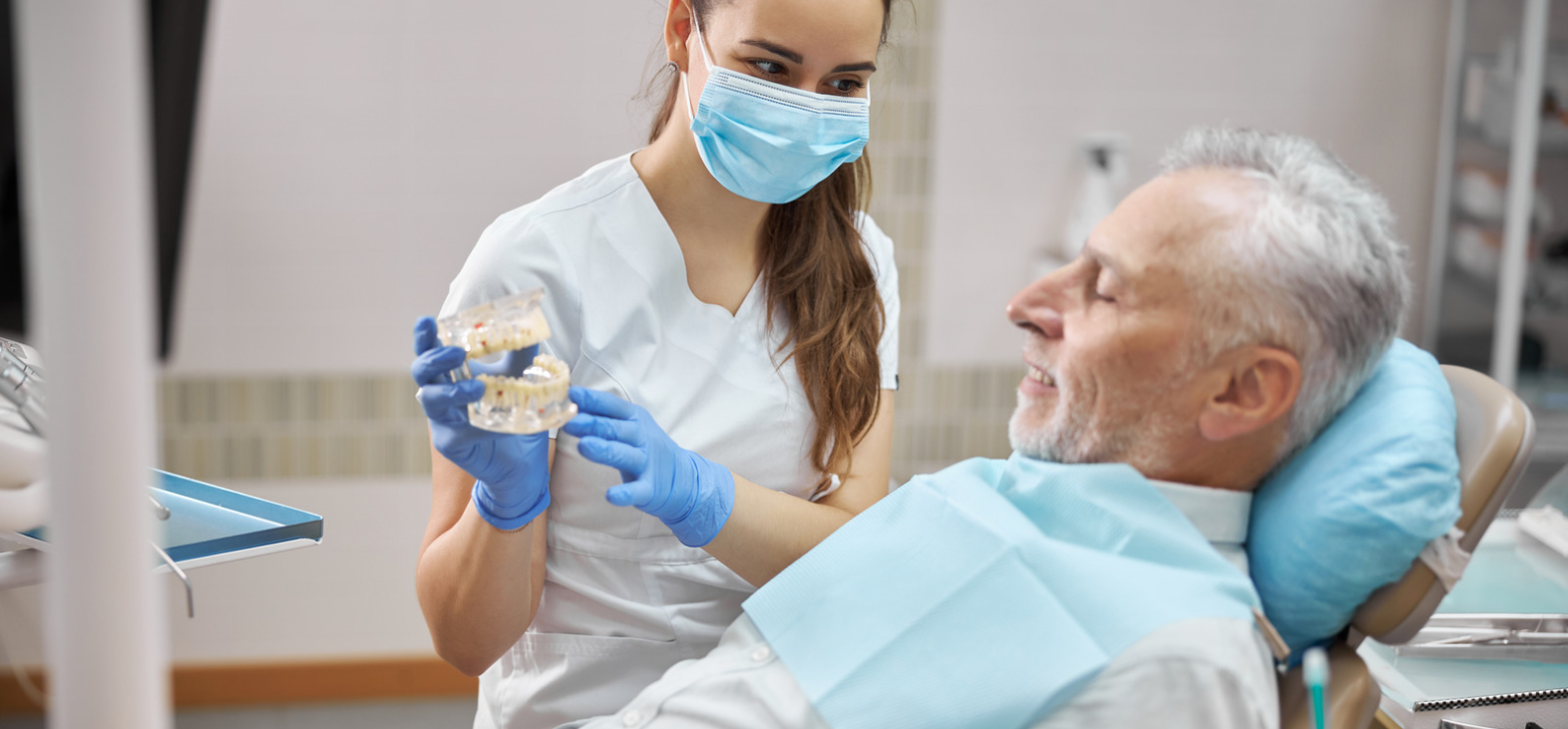Implant vs bridge consultation at Grafton Smiles, North Grafton MA