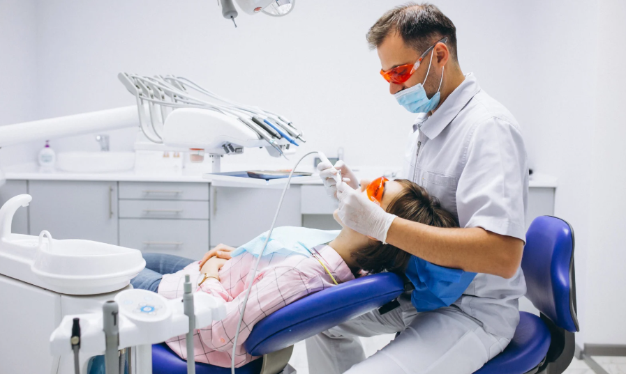The treatment area at Grafton Smiles, emergency dentist in North Grafton MA