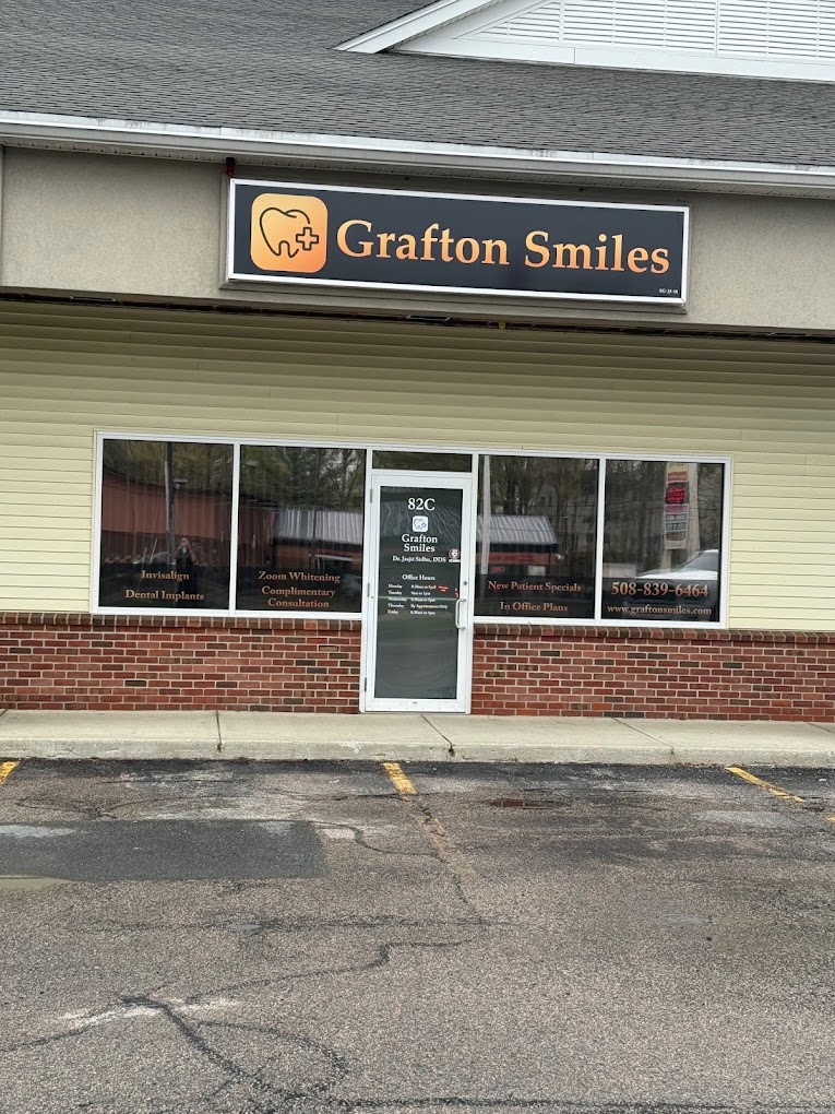 Grafton Smiles office at 82 Worcester St Unit C, North Grafton MA